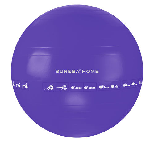 Bureba Home Ball 65 purple incl. Handpumpe