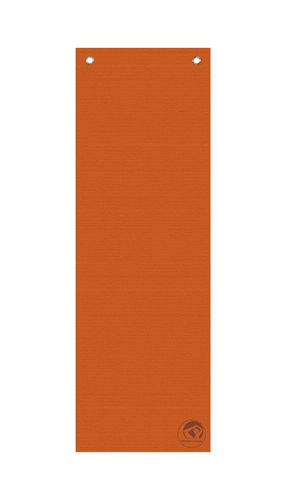 Trendy YogaMat Professional orange mit Ösen